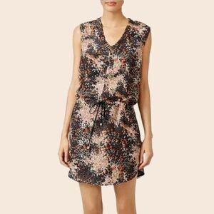 Karen Zambos Abstract Colton Shirt Dress Size Small/ Petite